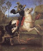 RAFFAELLO Sanzio Kill dragon oil painting